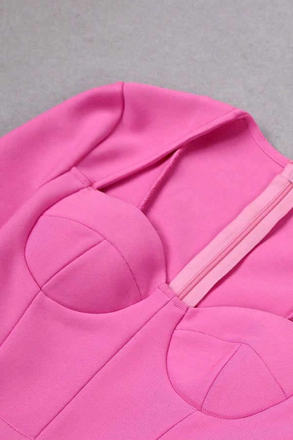 Luxe Feather Mini Dress - Chic Charm