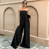 High-waisted Wide leg jumpsuits - Chiccharm