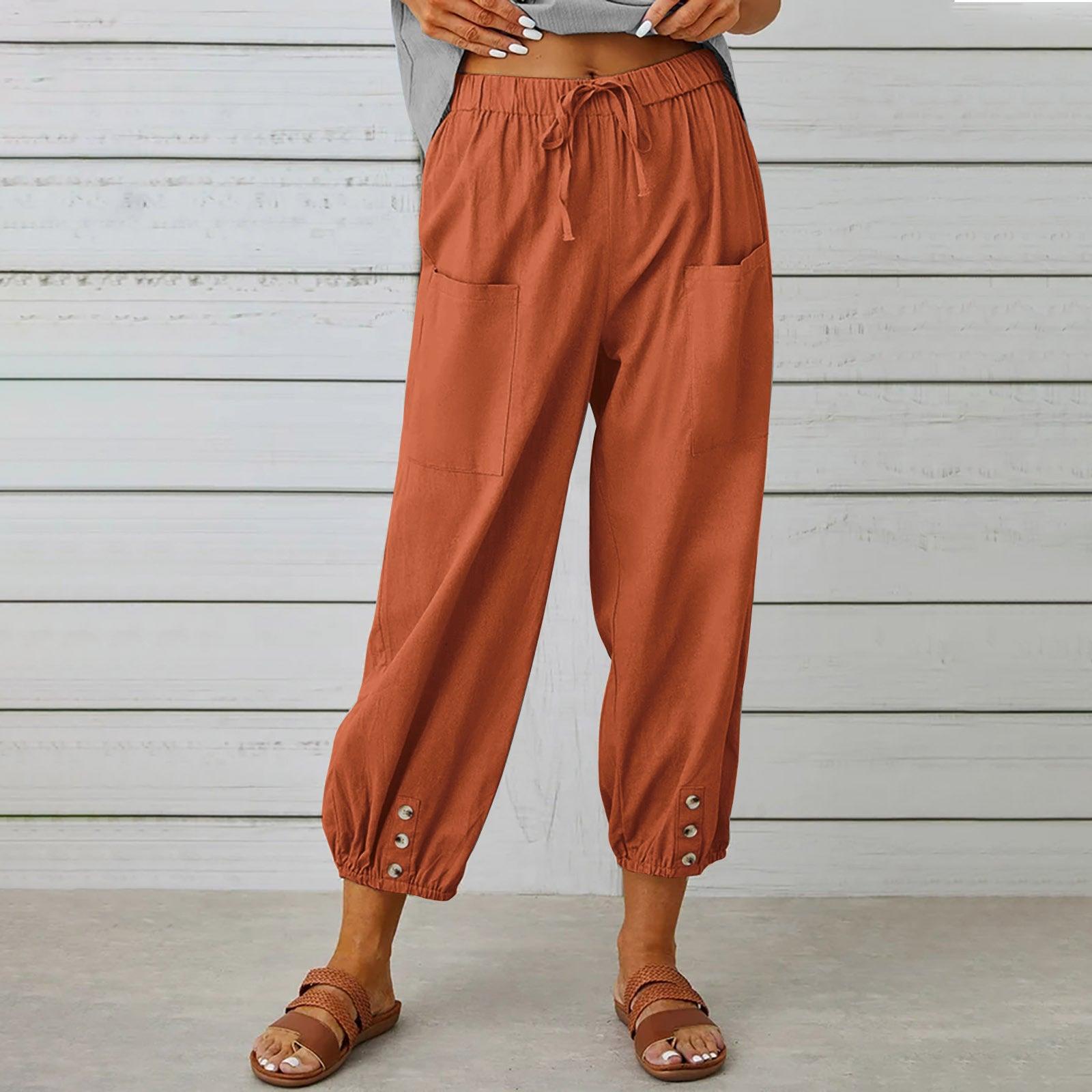 Drawstring Tie Pants - Chiccharm Boutique