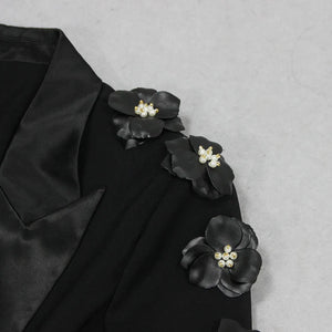 Elegant Embellished Statement Suit - Chiccharm Boutique