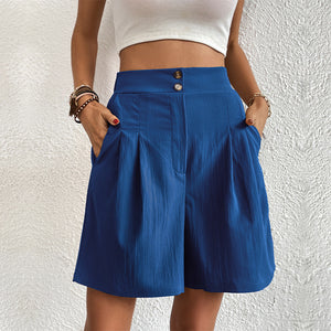 Loose High Waist Shorts - Chiccharm
