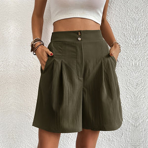 Loose High Waist Shorts - Chiccharm