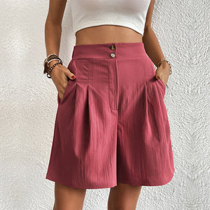 Loose High Waist Shorts - Chiccharm
