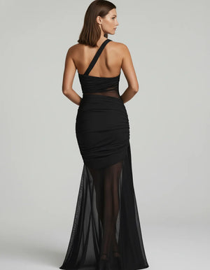 One Shoulder Bodycon Dress - Chiccharm Boutique