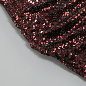 One-Shoulder Iridescent Mini Dress - Chic Charm