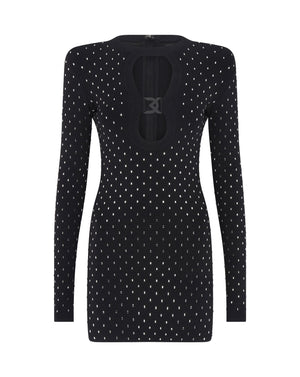 Starlight Cutout Bodycon Mini Dress - Chic Charm Boutique