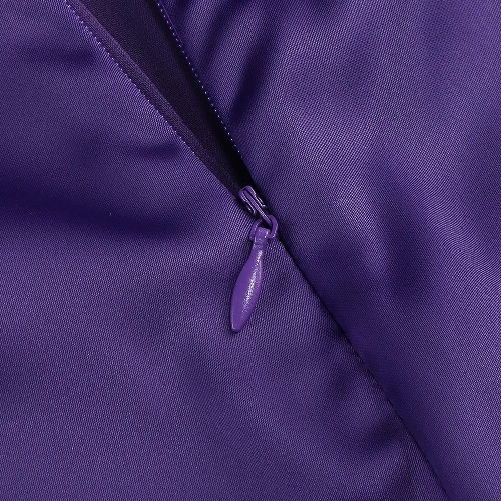 Amethyst Bloom Satin Gown - Chiccharm Boutique