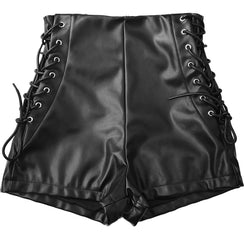 Black High Waisted Stretch Shorts - Chiccharm Boutique