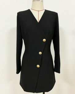 Chic Blazer Mini Dress - Chiccharm