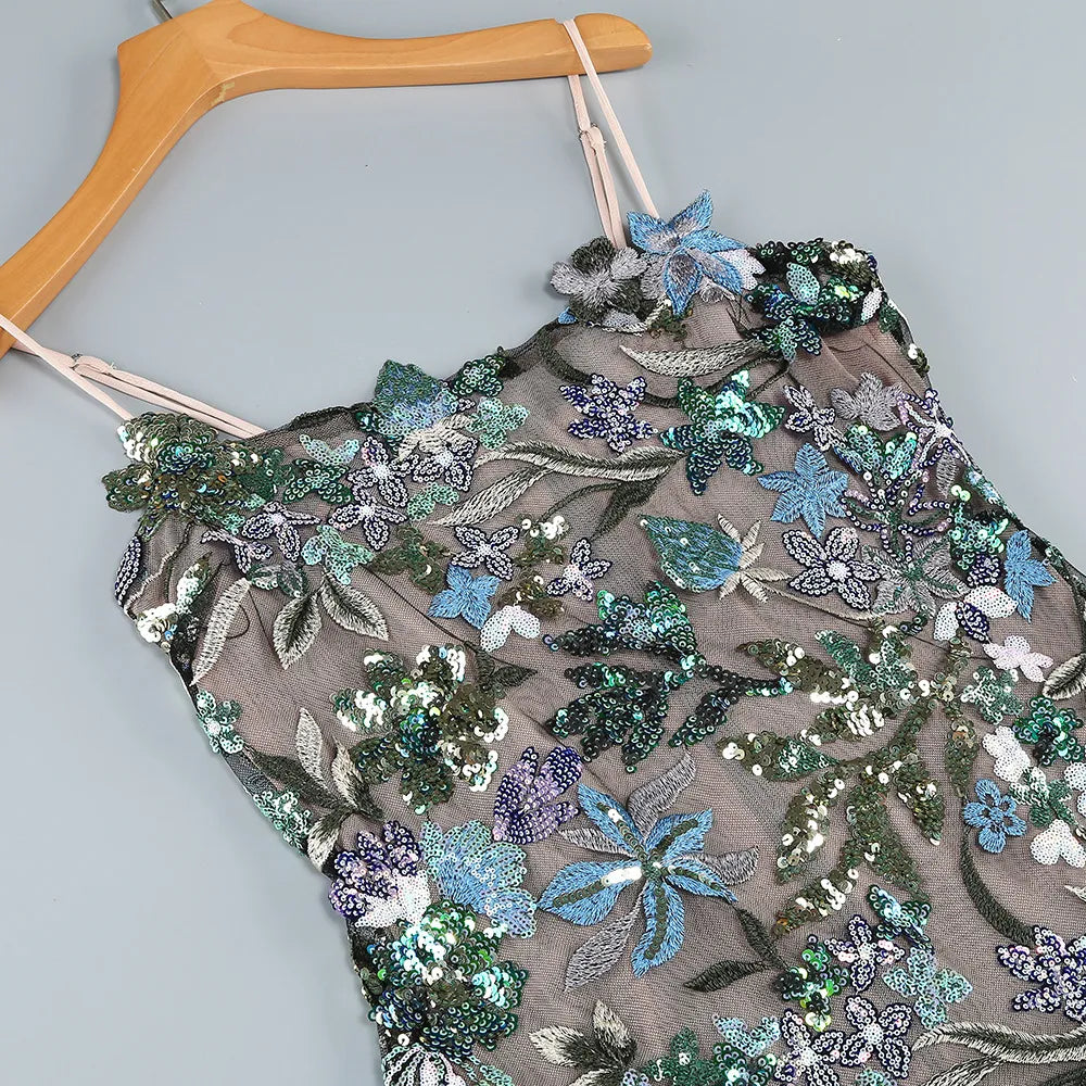 Elegance Ethereal Floral Dress - Chiccharm