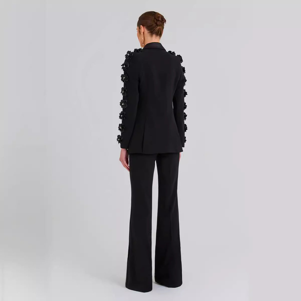 Elegant Embellished Statement Suit - Chiccharm Boutique