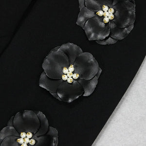 Elegant Embellished Statement Suit - Chiccharm Boutique