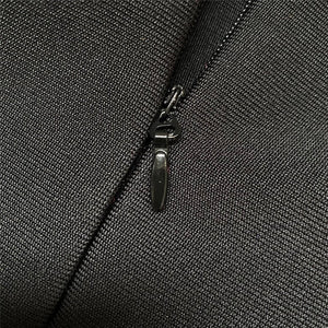 Floral Appliqué One-Shoulder dress - Chiccharm