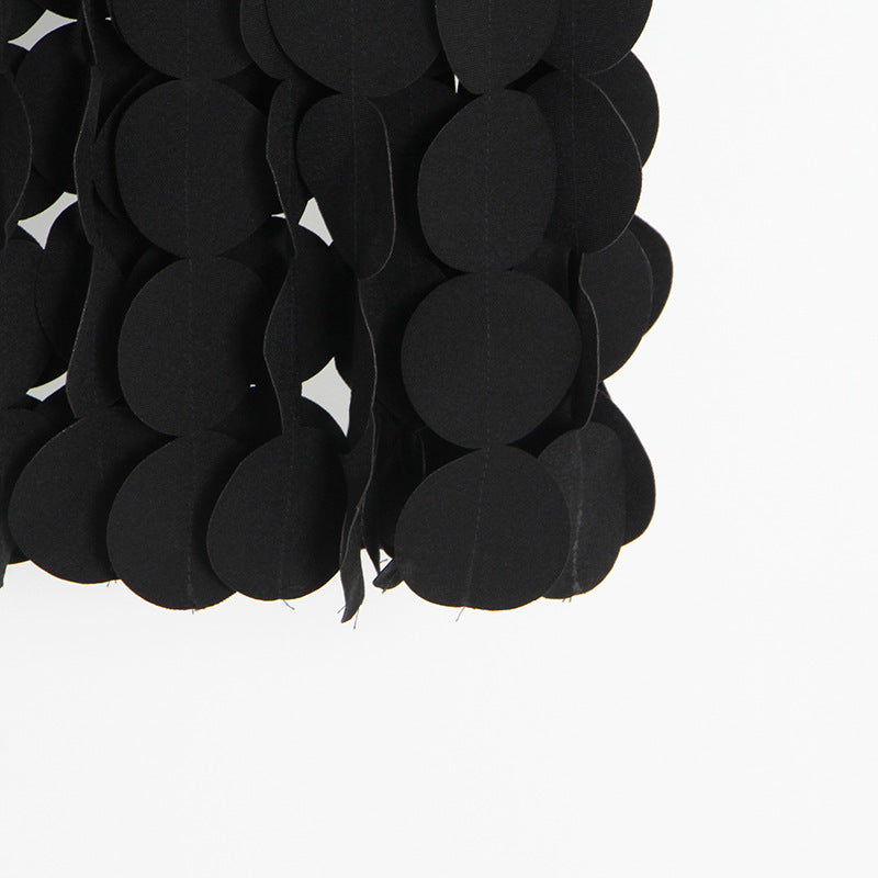 Geometric Layered Maxi Skirt - Chiccharm Boutique