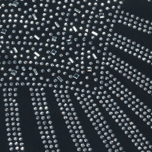 Glamorous Long-Sleeve Cutout Maxi Sparkly Set - Chiccharm