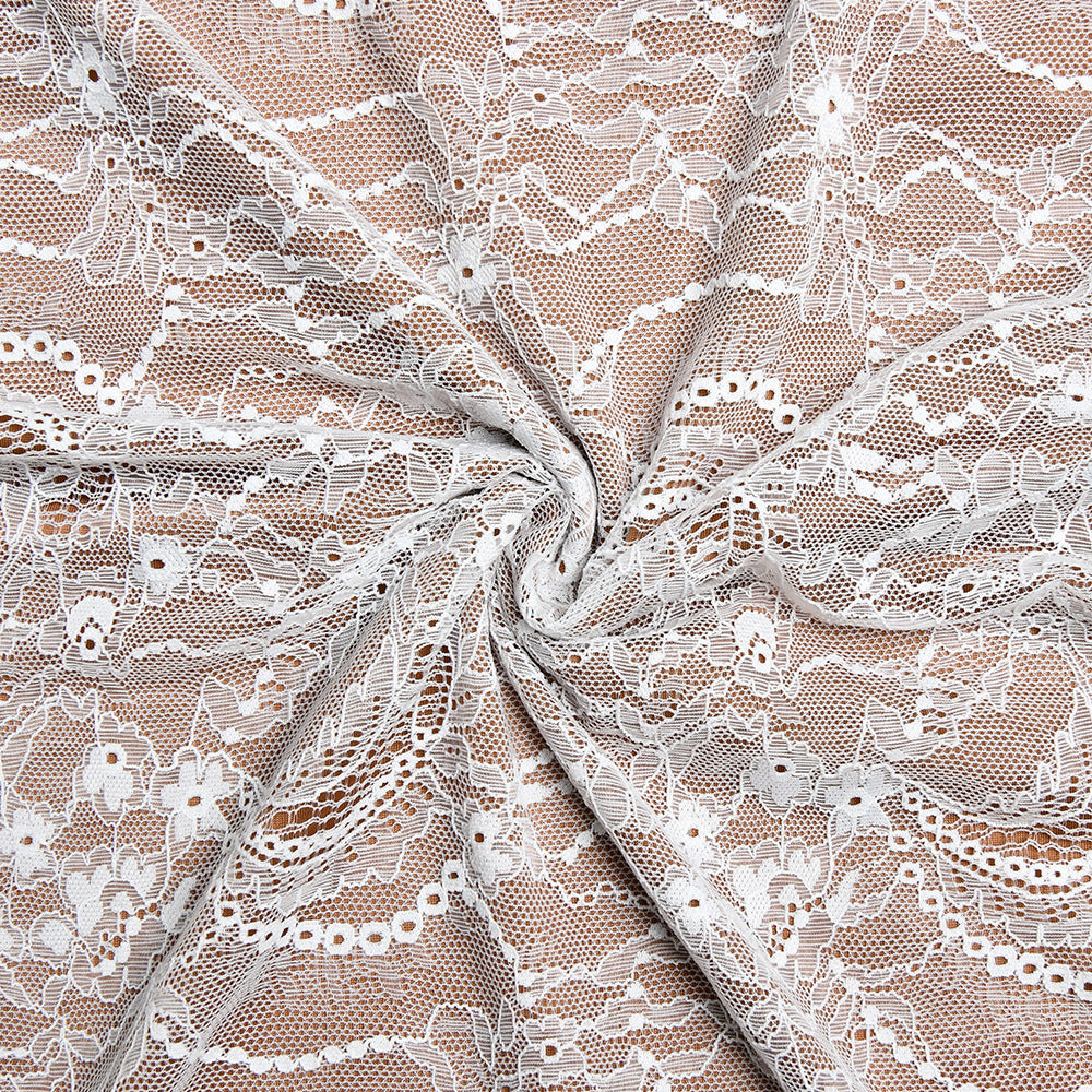 Lace Splicing Sling Long Dress - Chiccharm Boutique