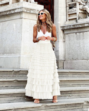 Layered Ruffles Cake Skirt - Chiccharm