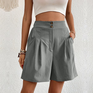 Loose High Waist Shorts - Chiccharm
