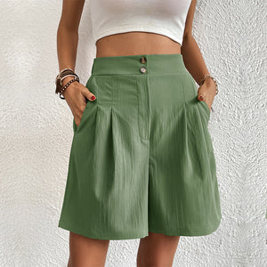 Loose High Waist Shorts - Chiccharm