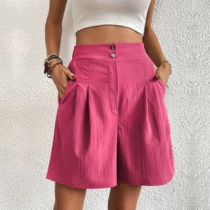 Loose High Waist Shorts - Chiccharm