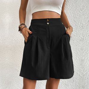 Loose High Waist Shorts - Chiccharm