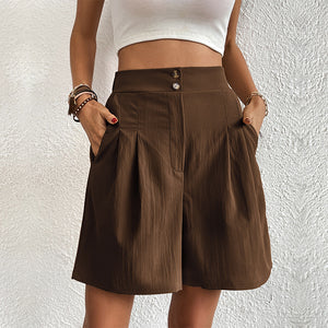 Loose High Waist Shorts - Chiccharm
