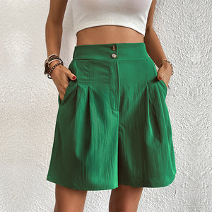 Loose High Waist Shorts - Chiccharm