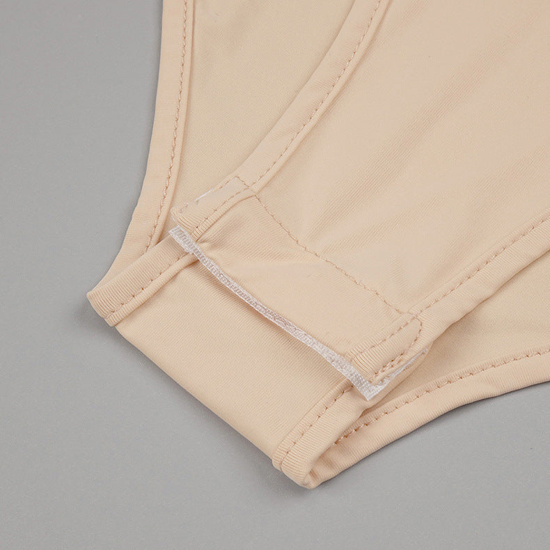 Mesh Top White Jumpsuit - Chiccharm Boutique