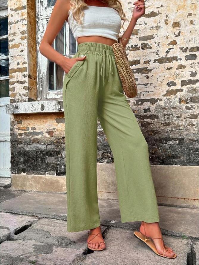 New Casual Pants With Pockets - Chiccharm