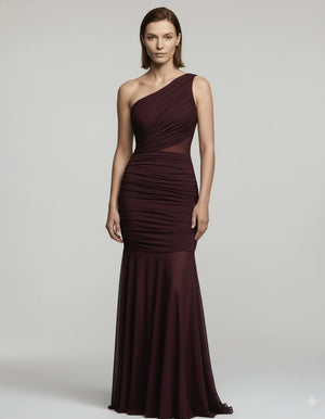 One Shoulder Bodycon Dress - Chiccharm Boutique