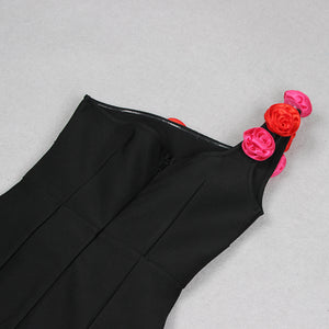 Rose Illusion Cascade Dress Pattern​ - Chiccharm