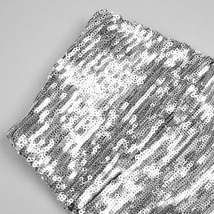 Ruffled Metallic Sequin Set - Chiccharm Boutique