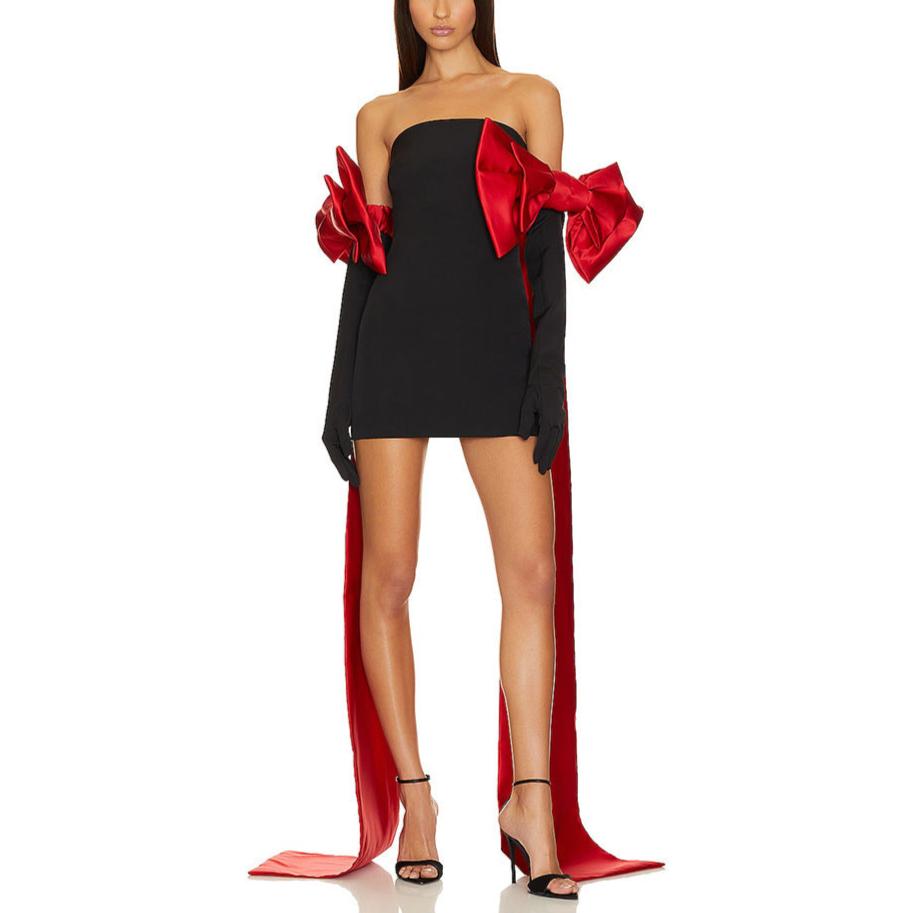 Scarlet Bow Statement Mini - ChicCharm