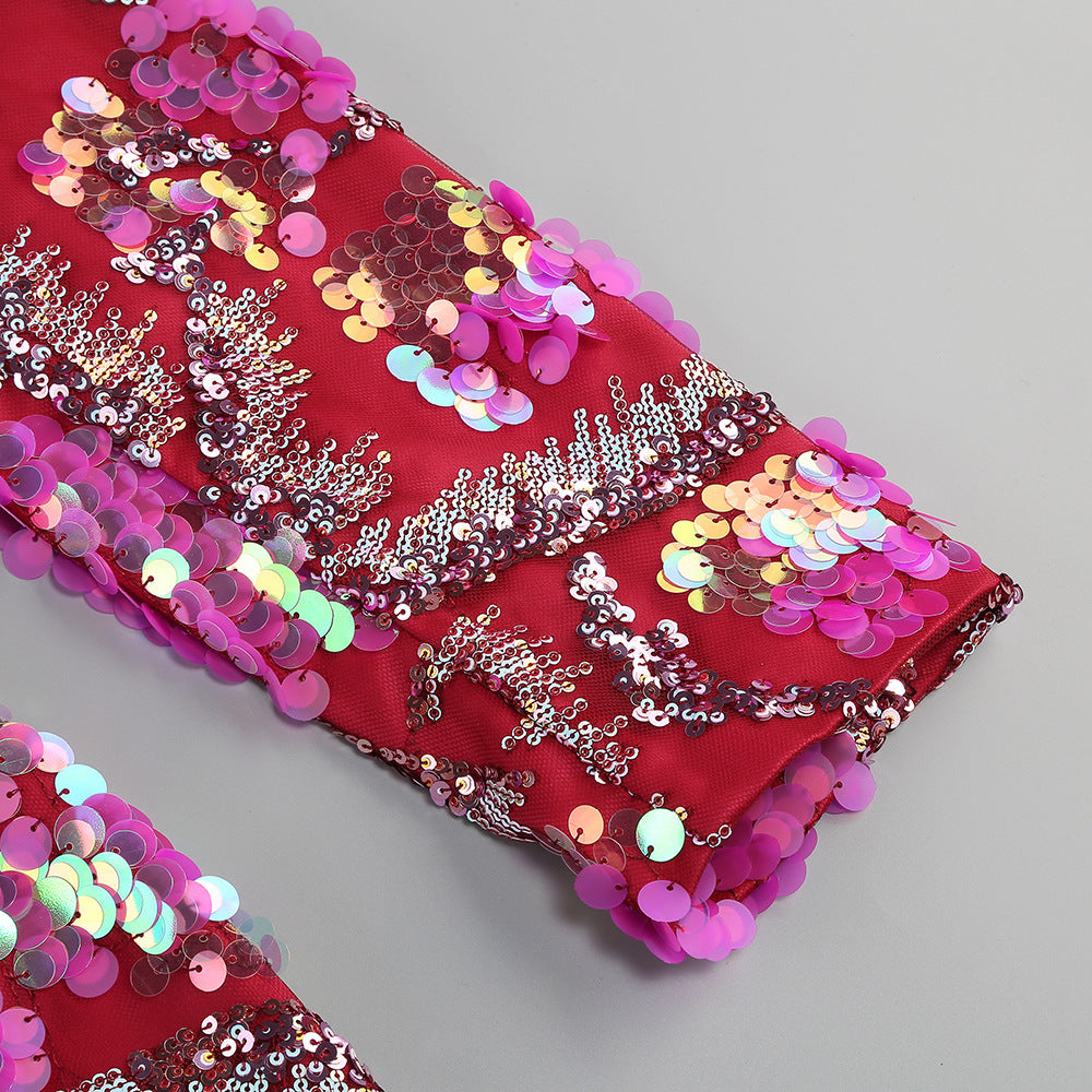 Blazer Mini Dress -  Mini dress with blazer - Chicharm