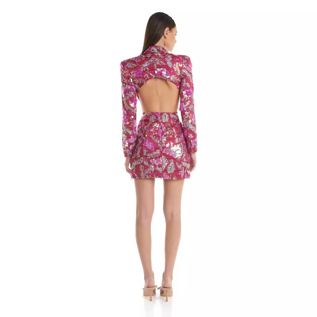 Blazer Mini Dress -  Mini dress with blazer - Chicharm