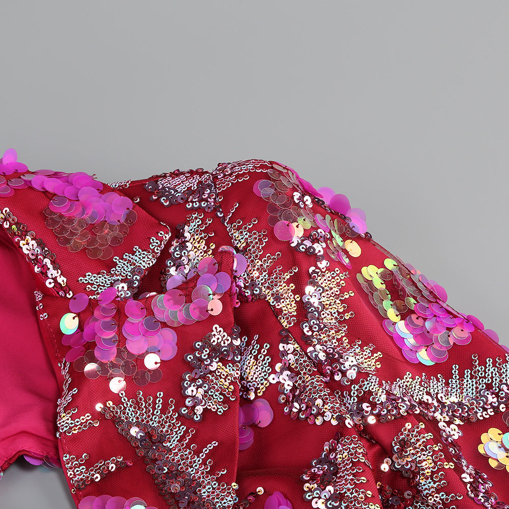 Blazer Mini Dress -  Mini dress with blazer - Chicharm