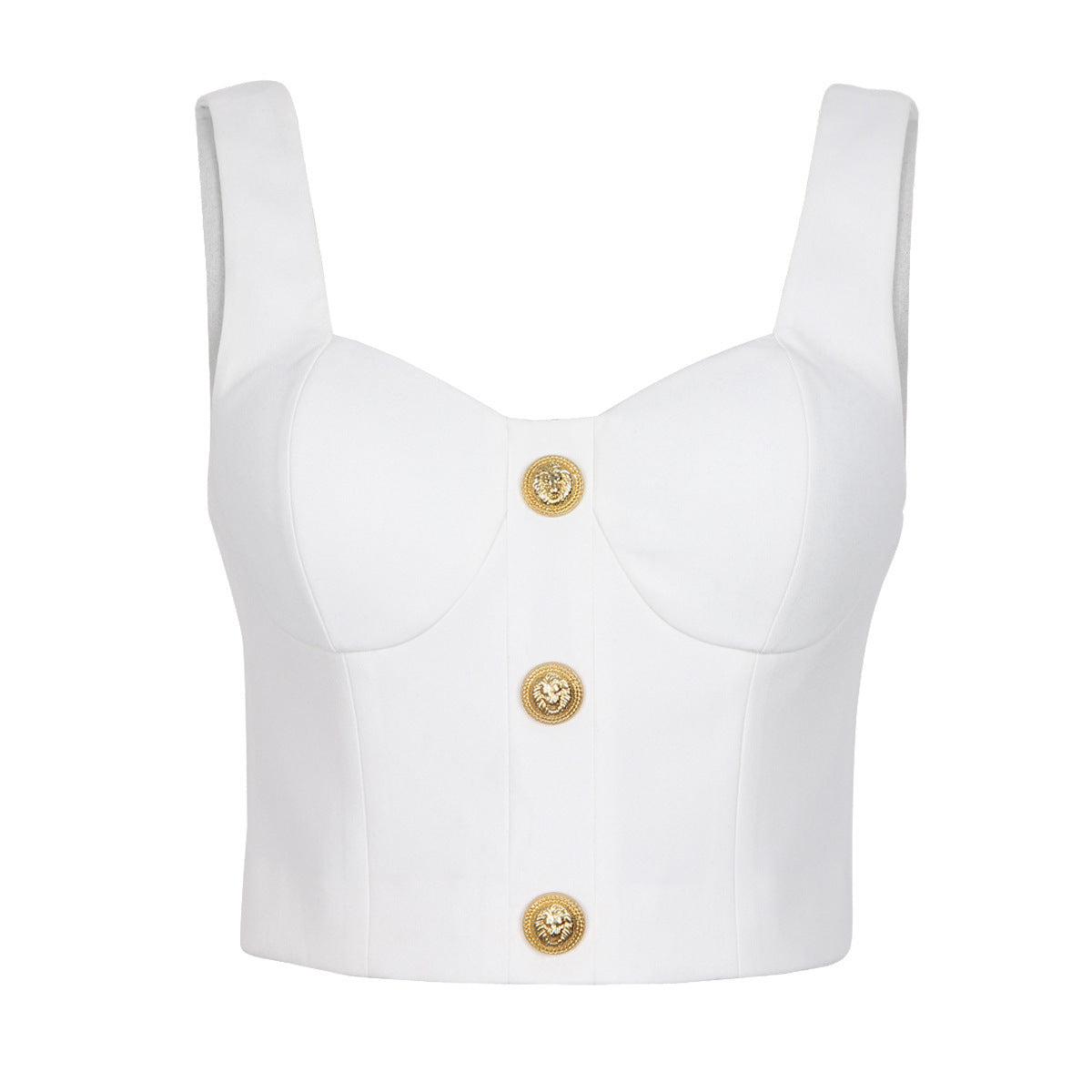 Sleeveless Vest Corset Skirt Set - Chiccharm Boutique