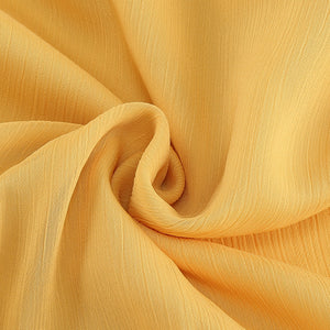 Solstice Ruffle Cutout Yellow Maxi Dress