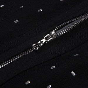 Starlight Cutout Bodycon Mini Dress - Chic Charm Boutique