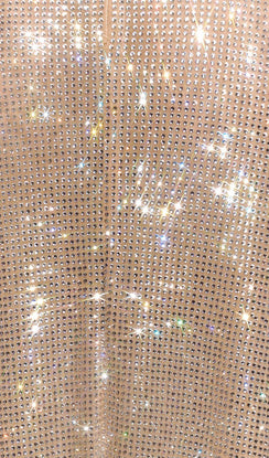 Starlit Glow Sequin Halter Slip Dress