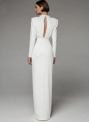 Cut out back dress – Chic Glam evening look for nights - Chiccharm Boutique