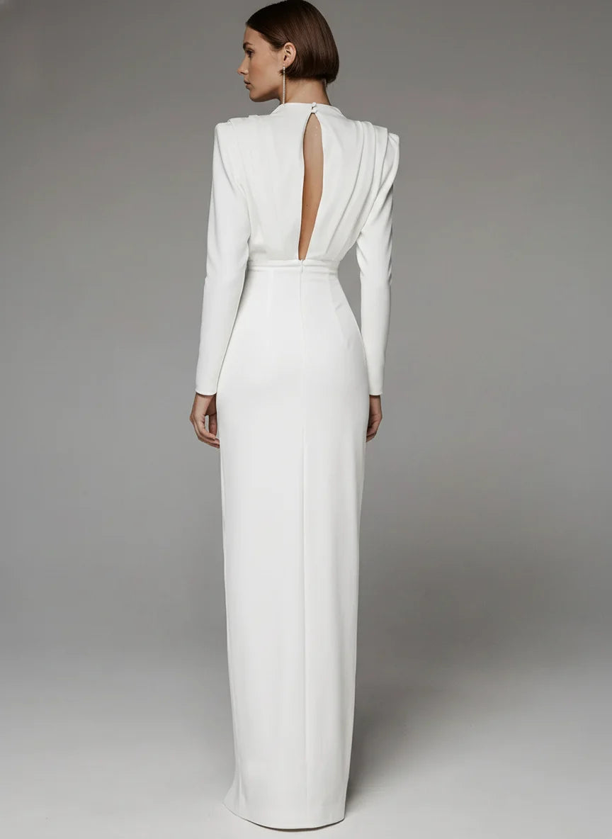 Cut out back dress – Chic Glam evening look for nights - Chiccharm Boutique