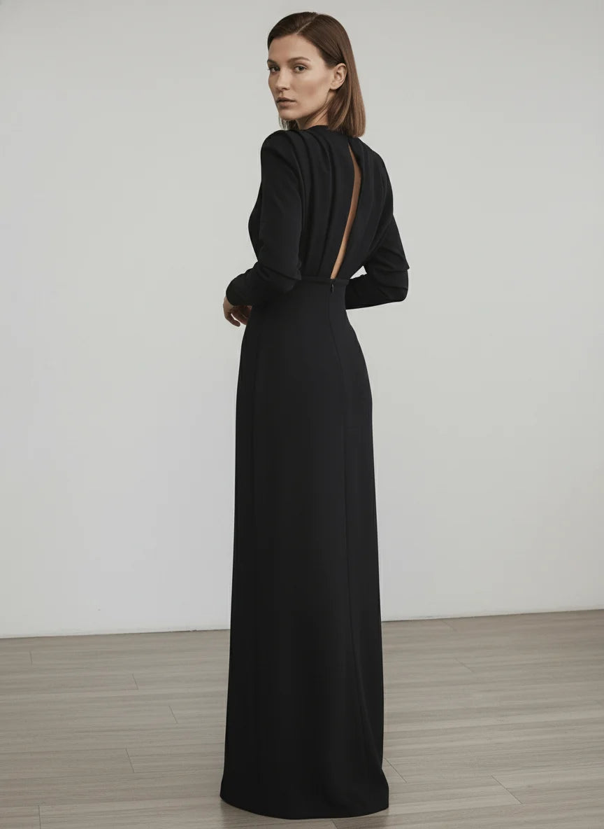 Cut out back dress – Chic Glam evening look for nights - Chiccharm Boutique