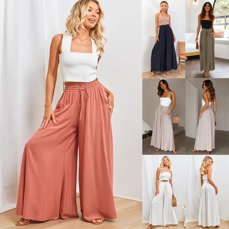 Wide Leg Pants - Chiccharm