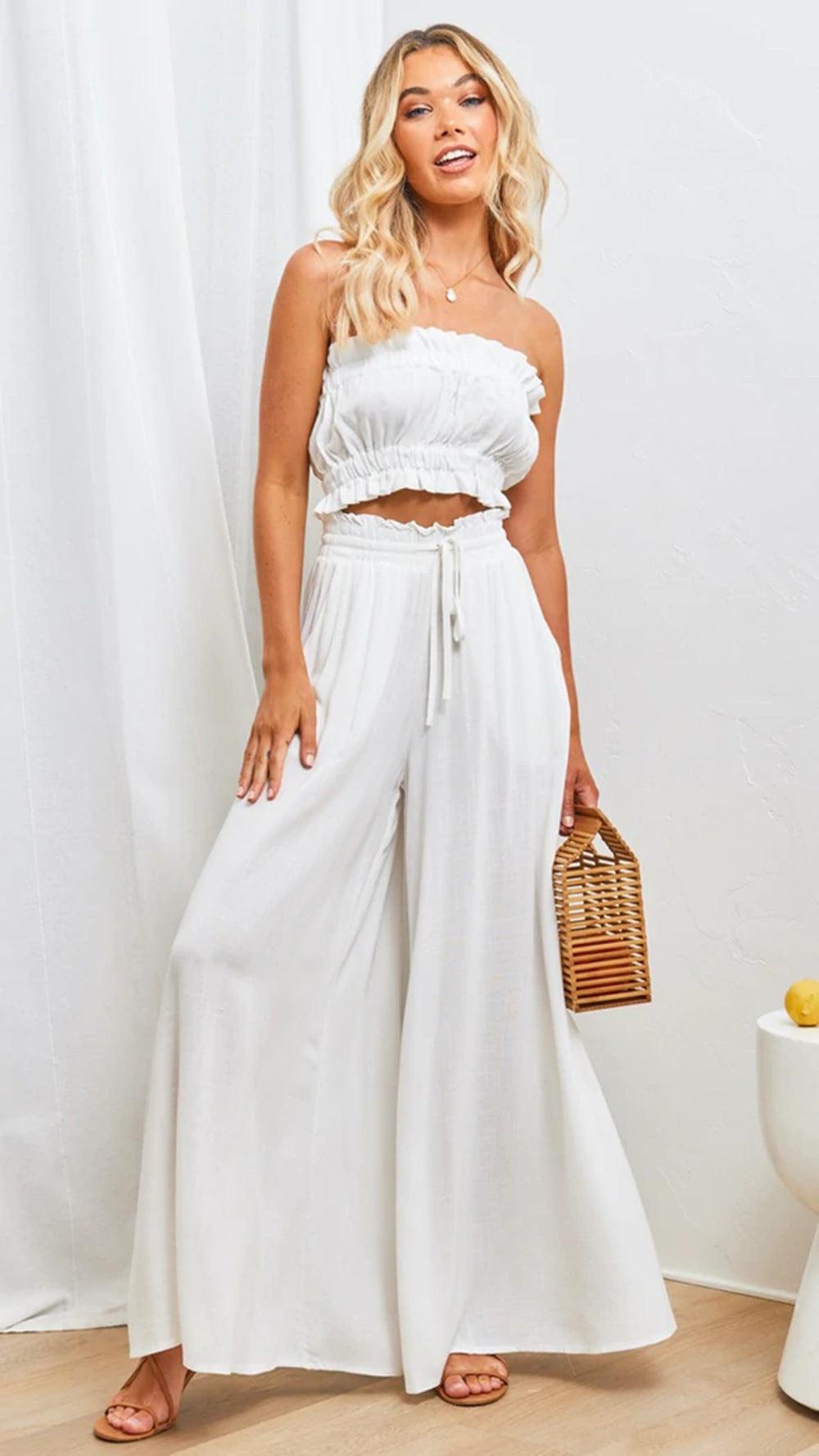 Wide Leg Pants - Chiccharm