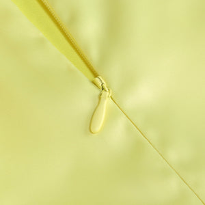 Yellow Ruffled Party Dress - Chic Charm